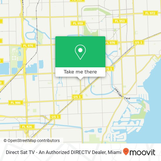 Mapa de Direct Sat TV - An Authorized DIRECTV Dealer