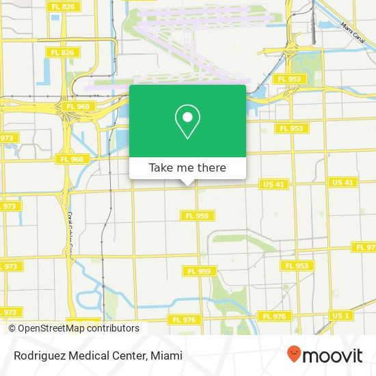 Rodriguez Medical Center map