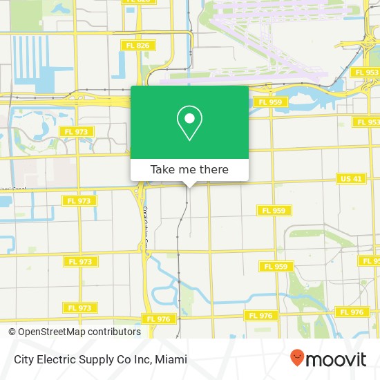 City Electric Supply Co Inc map