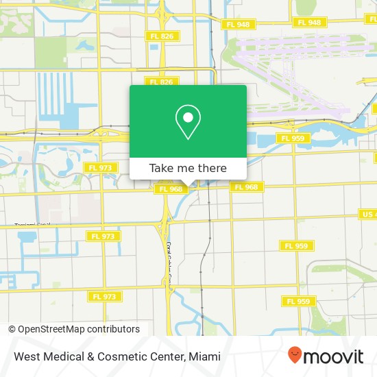 West Medical & Cosmetic Center map