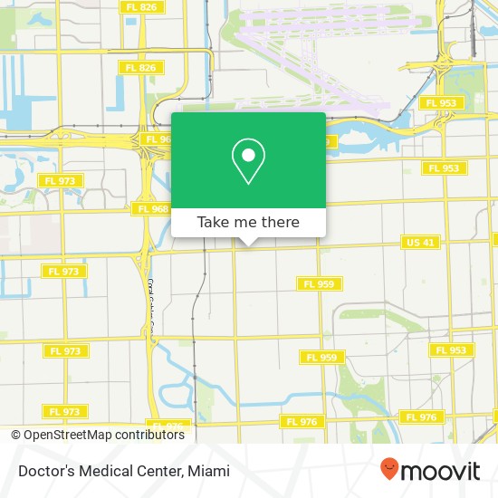 Mapa de Doctor's Medical Center