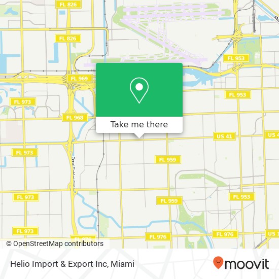 Helio Import & Export Inc map