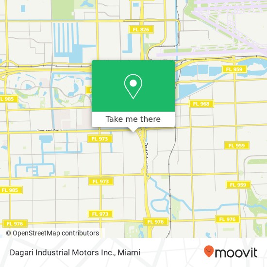Mapa de Dagari Industrial Motors Inc.