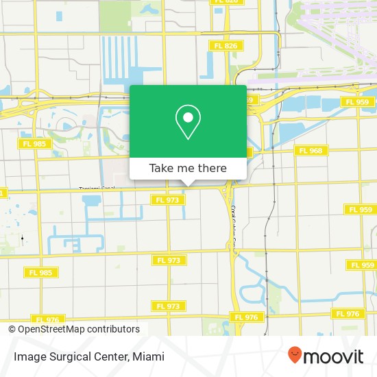 Mapa de Image Surgical Center