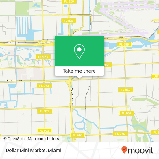 Dollar Mini Market map