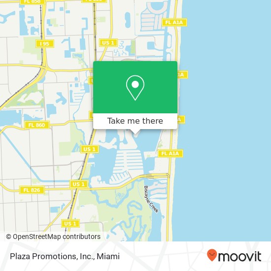 Plaza Promotions, Inc. map