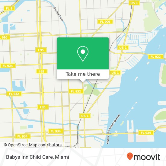Mapa de Babys Inn Child Care