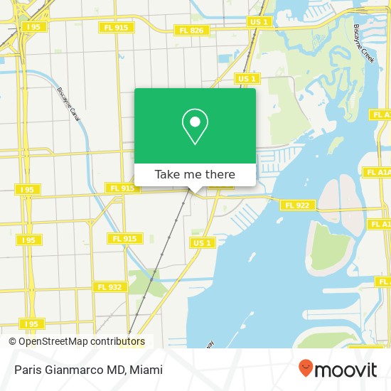 Paris Gianmarco MD map