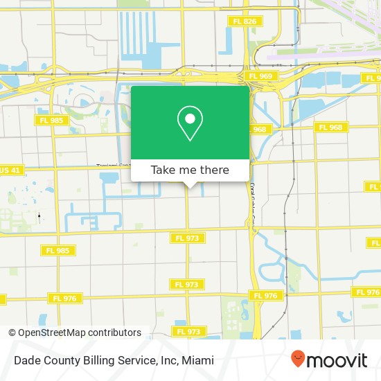 Dade County Billing Service, Inc map