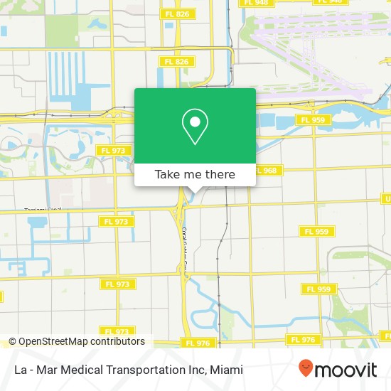 Mapa de La - Mar Medical Transportation Inc