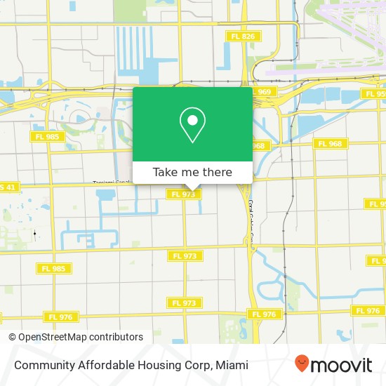 Mapa de Community Affordable Housing Corp