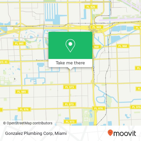 Gonzalez Plumbing Corp map