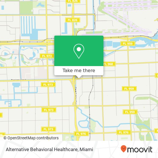 Alternative Behavioral Healthcare map