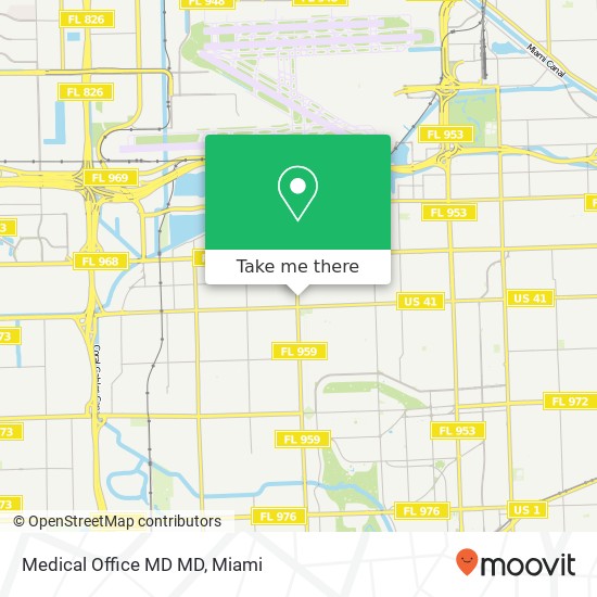 Medical Office MD MD map