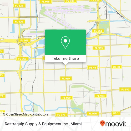 Mapa de Restrequip Supply & Equipment Inc.