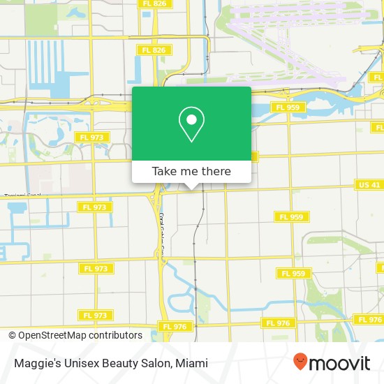 Mapa de Maggie's Unisex Beauty Salon