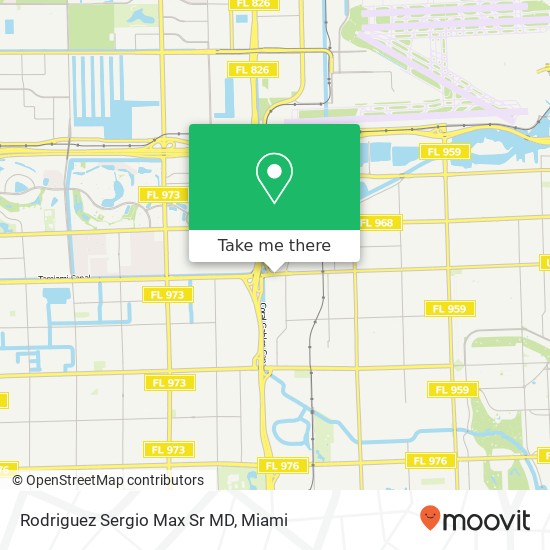 Rodriguez Sergio Max Sr MD map