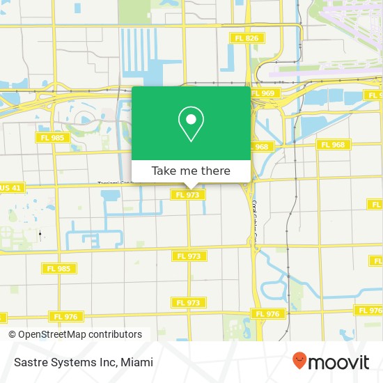 Sastre Systems Inc map