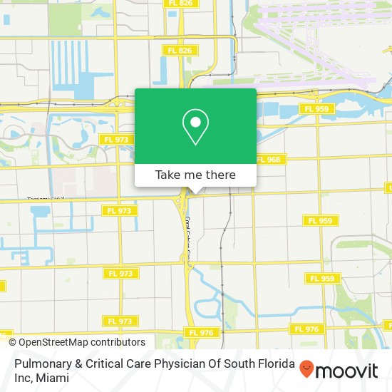 Pulmonary & Critical Care Physician Of South Florida Inc map