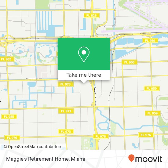 Maggie's Retirement Home map