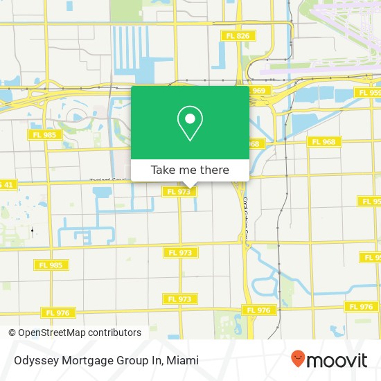 Mapa de Odyssey Mortgage Group In