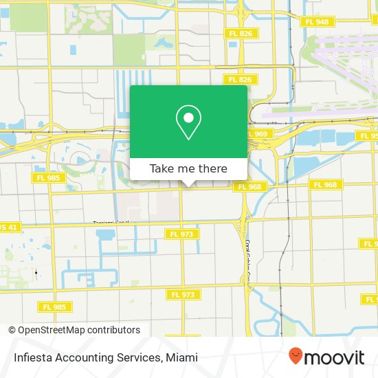 Mapa de Infiesta Accounting Services