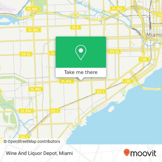 Wine And Liquor Depot map