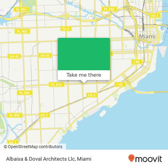 Mapa de Albaisa & Doval Architects Llc