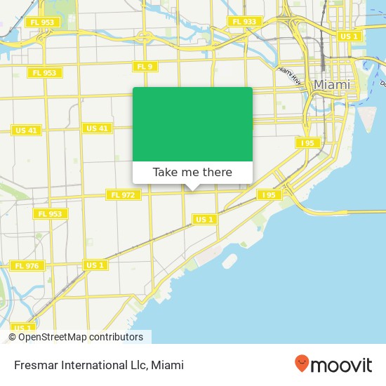 Mapa de Fresmar International Llc