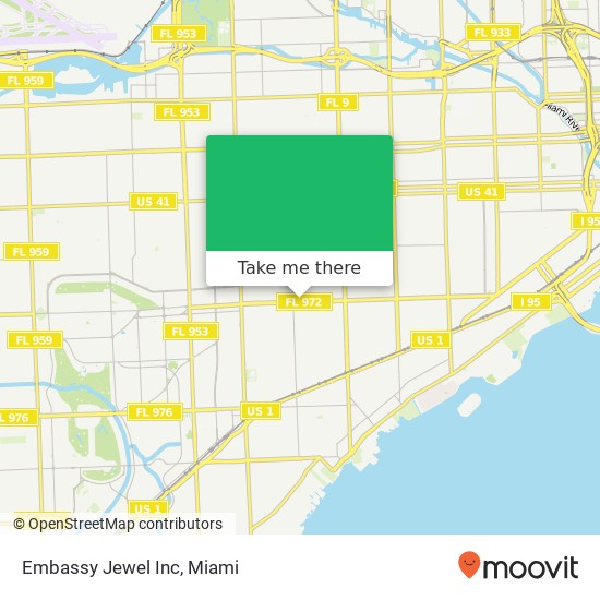 Embassy Jewel Inc map