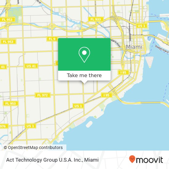 Mapa de Act Technology Group U.S.A. Inc.