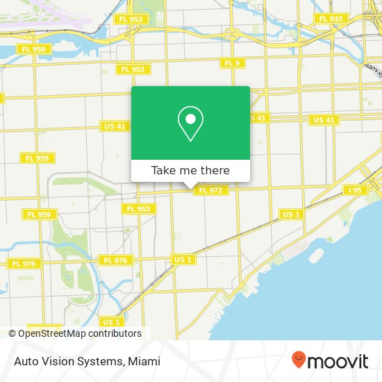 Mapa de Auto Vision Systems