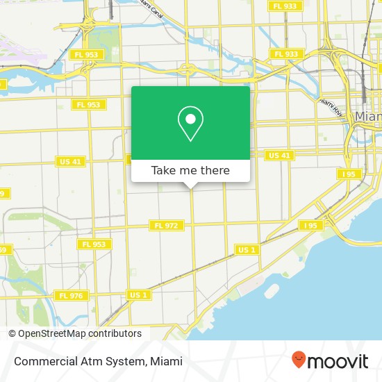 Commercial Atm System map