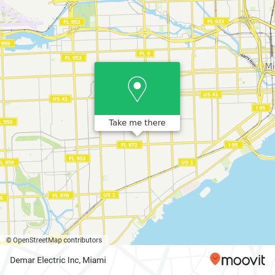 Mapa de Demar Electric Inc