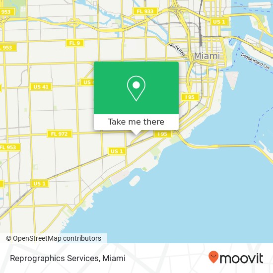 Reprographics Services map