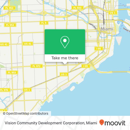 Mapa de Vision Community Development Corporation