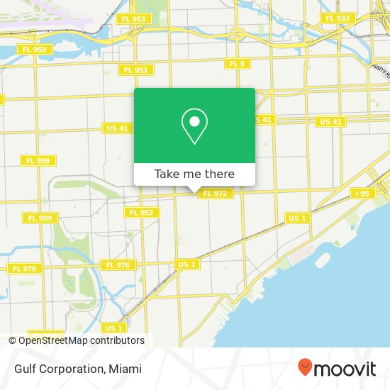 Gulf Corporation map