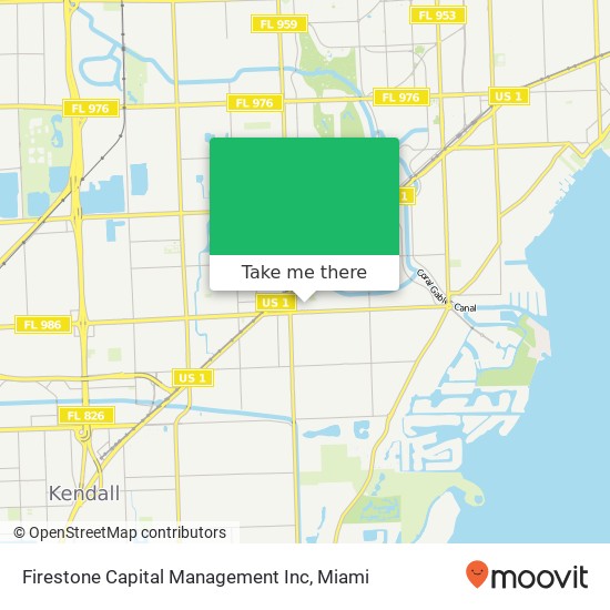 Mapa de Firestone Capital Management Inc