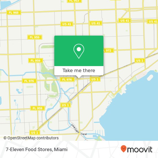 7-Eleven Food Stores map