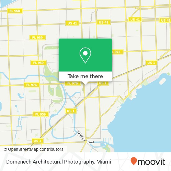 Domenech Architectural Photography map