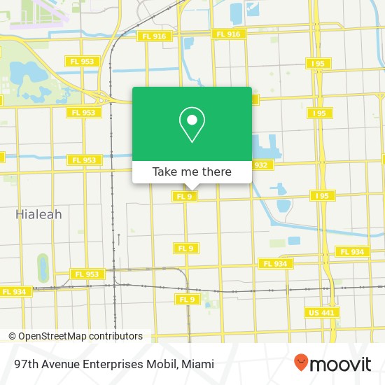 97th Avenue Enterprises Mobil map