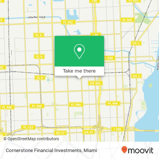Cornerstone Financial Investments map