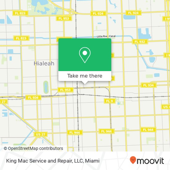 Mapa de King Mac Service and Repair, LLC
