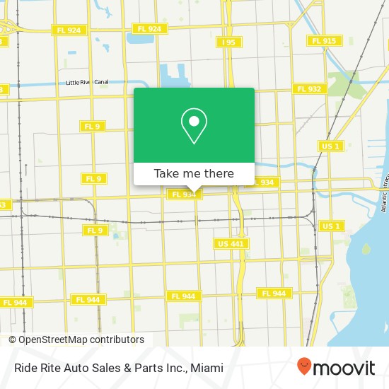 Mapa de Ride Rite Auto Sales & Parts Inc.