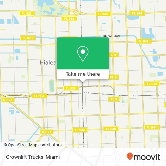 Crownlift Trucks map