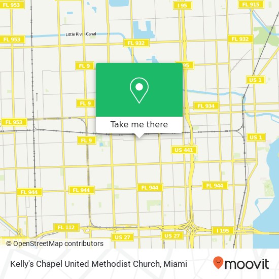 Kelly's Chapel United Methodist Church map