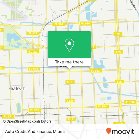 Auto Credit And Finance map