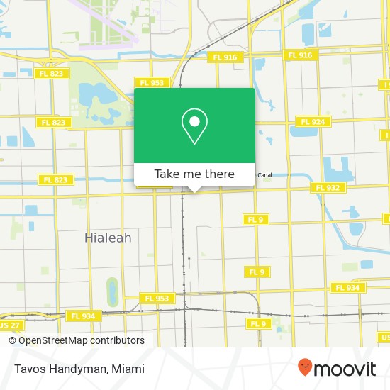 Tavos Handyman map