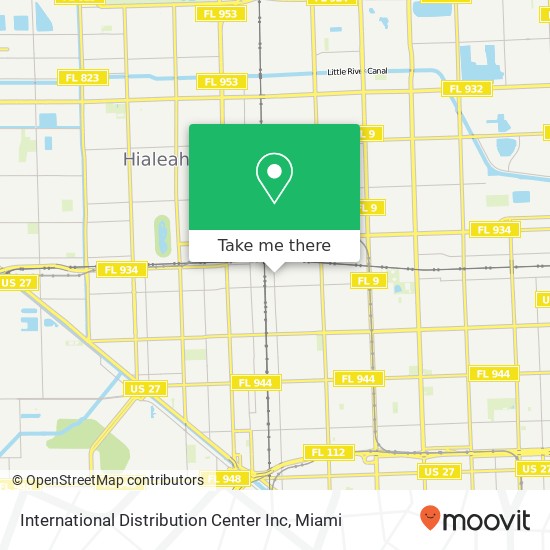 International Distribution Center Inc map