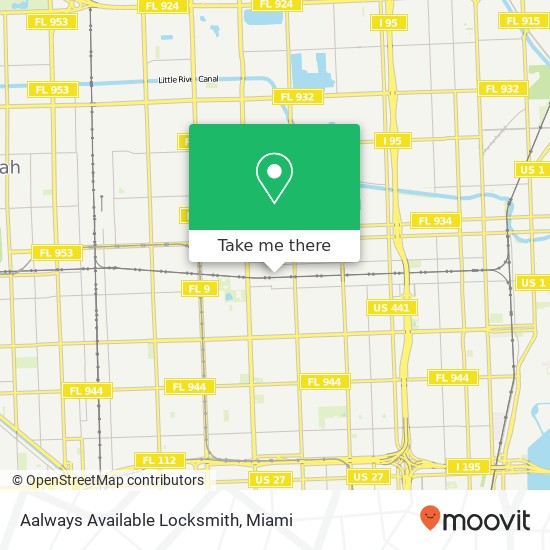 Aalways Available Locksmith map